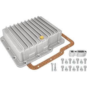 TCI 228000 GM TH400 Cast Aluminum Deep Pan (2 Extra Quarts)