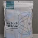 Knee Ice Pack Wrap (1 Pack) - Adjustable Ice Pack for Knees Surgery, Replacement, Arthritis Pain, ACL, Sports Injuries, Post Surgery, for Long Duration - 1 Pack (Blue)