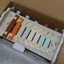 Fajiabao Wooden Montessori Toys for 1 Year Old Boy 4 in 1 Toddler Learning Toys with Number Maze, Pounding Bench, Xylophone, Fishing Game Baby Sensory Toys Birthday Gifts for 1+ Year Old Boys & Girls