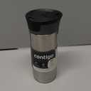 Contigo West Loop Stainless Steel Travel Mug with AUTOSEAL Lid, 16oz., Stainless Steel/Black