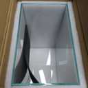 Vimvins 3 Gallon Glass Fish Tank, Easy to Maintain Small Aquarium for Betta/Snails/Shrimp and Aquatic Planting.