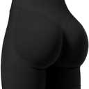 VOYJOY Women Workout Impact Shorts 2.5"/ 3.6"/ 4.5"/ 6" Scrunch Butt Lifting Gym Seamless Booty Biker Shorts XL