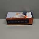 Electric Heated Foot Warmers for Men and Women,Double-Sided Heating,6 Fast Heating Settings 3 Timers,10 ft Cord Electric Fast Heat Pad with Heat Settings Under Desk,Bed,Office,Home (Navy Blue)