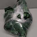 Revdomfly 4 Pcs King Size Luxury Silky Soft Olive Green Satin Sheet Set,1 Premium Moisture Wicking Fitted Sheet Fits Up to 16 Inches Deep Pocket + 1 Flat Sheet + 2 Pillowcases（Olive Green, King）