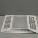 S97013662 Nutone Bathroom Fan Cover Grille and Lens Assembly Kit Compatible with Broan Nutone bathroom fan cover 655, 656, 657, 659, 695, HFL695, 696 Bathroom Vent Cover