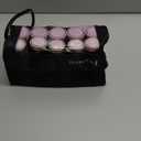 Remington Compact Ceramic Dual Voltage Hot Rollers for Long and Short Hair, Hair Setters, Hair Curlers, 1-1 " Purple/Black, 10 Piece Set