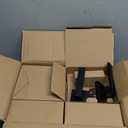 Plustool 6 Pack Matte Black Door Handles, Keyless Interior Door Knobs, Privacy Door Lever Locksets for Bedroom Bathroom, Heavy Duty Square Door Lock (2.0lb), Reversible for Left&Right Handled Doors