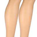 Truform Sheer Compression Stockings, 8-15 mmHg, Women's Thigh High Length, 20 Denier, Beige, Medium