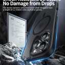 NIMASO for iPhone 16 Pro Case,Compatible with MagSafe,Shockproof Military-Grade Protection Cover, Slim Anti-Yellowing Megnetic Translucent Matte Phone Case for iPhone 16 Pro (6.3 inch), Black