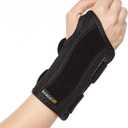 BraceUP Wrist Splint for Carpal Tunnel Right Left Hand Wrist Support for Women and Men, Daytime and Night Use, Wrist Brace for Pain Relief and Arthritis - Right Wrist (S/ M)