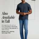 True Classic Mens T-Shirts  Short Sleeve Crew Neck T Shirts for Man, Cotton Blend Plain Novelty Men's T-Shirts (X-Large, Staple (6-pack))