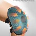 Knee Massager with Heat and Red Light Therapy : 4-in-1 Compression Massage with 14 Chambers & Vibration for Pain Relief, Cordless Home Office Use for Seniors and Active Adults, FSA-HSA Eligible