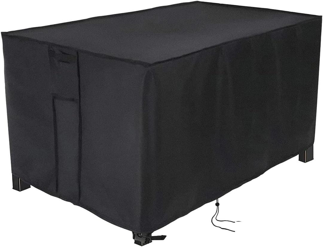 Rectangular Fire Pit Cover 71 Inch,Propane Gas Fire Pit Table Cover,Outdoor Waterproof Firepit Table Cover - 71 X 40 X 27 Inch