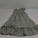 Arshiner Girls Summer Dress Boho Beach Casual Smocked Maxi Dresses 6-13 Years (7-8 Years, Green)