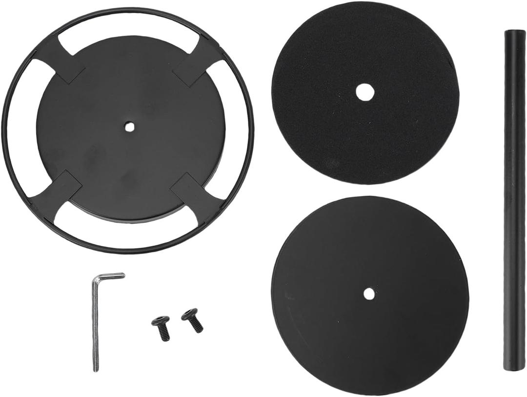 Yosoo Sunglasses Organizer, 16x20.1x12cm, Metal Display Rack Holds 9 Pairs with Top Storage Tray for Watches, Non Slip Base for Home Office (Black)