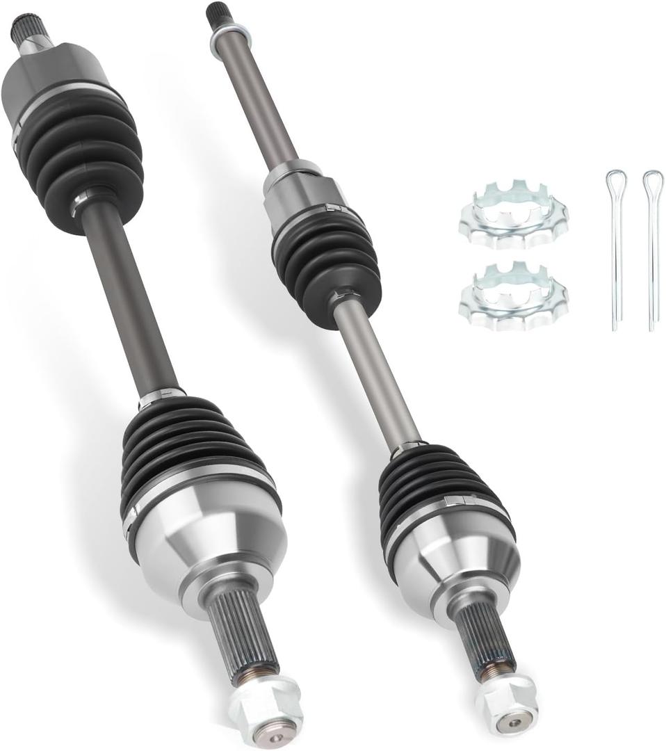 Front Left & Right CV Axle Shaft Assembly 2.5L 2.5 Fits for Nissan Altima 07-13 (Automatic CVT), for Rogue FWD 08-13,Rogue Select 14-15, 1 Pair of CV Axle Shaft Assembly