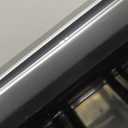 EKO Mirage-T 50 Liter / 13.2 Gallon Touchless Rectangular Motion Sensor Trash Can, Brushed Stainless Steel Finish