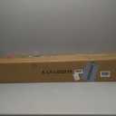 Juegoal 7 ft Pre-Lit Optical Fiber Christmas Artificial Tree, with LED RGB Color Changing Led Lights, Snowflakes and Top Star, Festive Party Holiday Fake Multicolor Xmas Tree with Sturdy Metal Legs (Green)