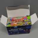 25 Sets LED Flying Set, 25 Slingshot+25 Glow Helicopter-50 Pcs, Flying Toy Outdoor Toys Glow in The Dark Party Supplies Party Favors for Kids 8-12,4-8