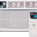 BLACK+DECKER Window Air Conditioner 8,000 BTU, AC Window Unit Cools Up to 350 Square Feet, Window AC Unit with Remote Control, 3 Cooling Speeds and Fan Only Function, BWAC08WTB, White