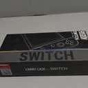 Orzly Carry Case Compatible with Nintendo Switch and New Switch OLED Console  Black Protective Hard Portable Travel Carry Case Shell Pouch with Pockets for Accessories and Games