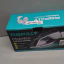 Steamer for Clothes, 1600W 2-in-1 Steamer & Iron with Large Ceramic Plate, Powerful Turbo Steam, Smart Temperature Control, Auto-Off, Wrinkle Remover for All Fabrics (white)