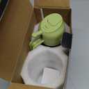 TrendPlain - Original 16oz/470ml Olive Oil Dispenser Bottle for Kitchen Gadgets and Air Fryer Accessories - Olive Oil Sprayer for Cooking w/Stickers - Black&Green