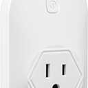 Briidea Ground Loop Hum Eliminator Plug-Style AC Voltage Filter, Reduces Buzz & Noise for Audio/Video Equipment, Safe Grounding (Not a Ground Lift), 120V 6A, White