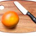 Small Acacia Wood Cutting Boards for Kitchen with Hanging  Mini Wooden Cutting Board for Vegetables, Fruit, Bread, Meat - BPA Free, 9" x 6.5"