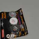 White Black Grey Face Body Paint for Halloween Makeup, Face Paint Kit with Brushes, Non-Irritating, for Adults & Kids, Full-Coverage SFX Makeup Kit for Clown, Zombie, Skeleton, Mime, Cosplay