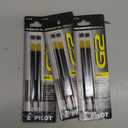 Pilot G2 Gel Ink Pen Refills, Bold Point, 1.0mm, Black Ink, 6 Refills