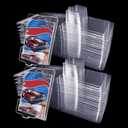 50-Pack Protector case for Hot Wheels -Clamshell Plastic Display Cases for 1:64 Scale Models, Crystal Clear UV-Resistant, Dust-Proof & Scratch-Resistant Plastic Storage Case with Secure Seal