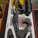 DOUBLE E Volvo 1:16 Scale RC Excavator 3-in-1 Construction Toys with 360 Rotation, Metal Shovel, Drill & Grabber Professional Grade Remote Control Engineering Vehicle, 27.17 inches