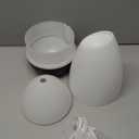 HealthSmart 500ML Essential Oil Diffuser for Large Rooms, Cool Mist Humidifier and Aromatherapy Diffuser, Adjustable Timer, Mist Mode and 7 LED Light Colors, White (Pack of 1)