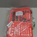 96-Piece 3/8" Drive Impact Socket Wrench and Bit Set, SAE 5/16-3/4 & Metric 8-22mm, Cr-V Standard & Deep Sockets, Power Bits, Ratchet Handle, Universal Joint, Bit Holder, Adapters, Spark Plug Socket