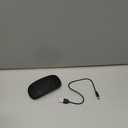 Wireless Bluetooth Mouse, Rechargeable, LED, Silent, Ultra-thin Design (Bluetooth 5.2 and 2.4GHz USB Receiver) | Portable Computer Mouse for Laptops, iPads, MacBooks and Apple Devices (Black)