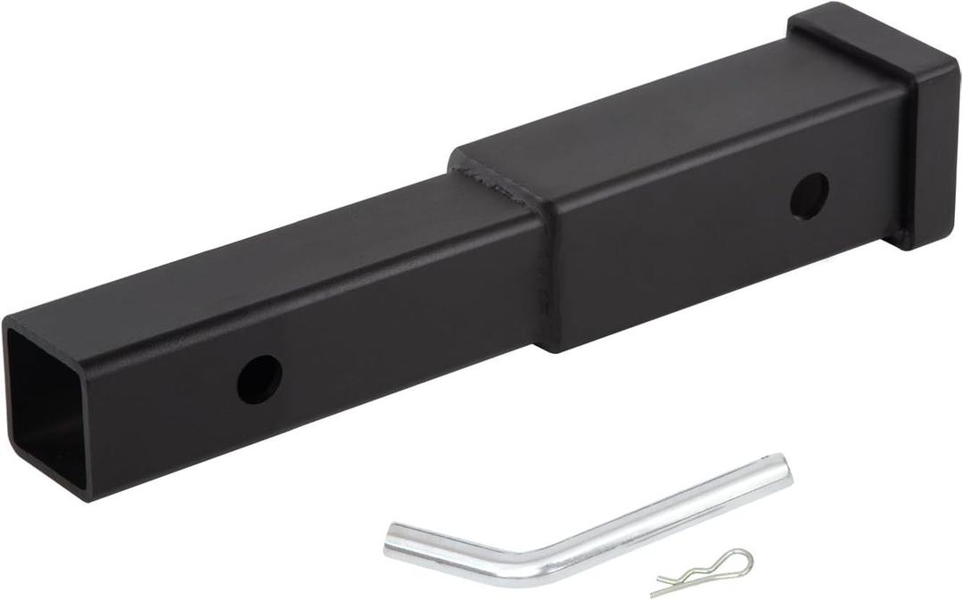 Taelakeni 5000lbs Trailer Hitch Extender Adapter 8 Inch Extension Length, Fits for 2 inch Receiver, with 5/8 inch Hitch Pin