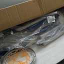 BIERUM 4 in 1 Toddler Slide and Swing Set, Baby Slide for Toddlers Age 1-2, with Basketball Hoop, Indoor Outdoor Toddler Playset Blue