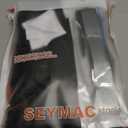 SEYMAC stock Tablet Case for Lenovo Tab One / K9 (TB305FU) 8.7 inch Drop-Proof Protection Cover with 360 Rotate Stand & Strap [Pen Holder] & Screen Protector 2025, Black