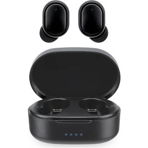 iLive Electronics Truly Wire-Free Earbuds, Sweatproof, Includes 3 Set of Ear Tips, Black (IAEBT40B)