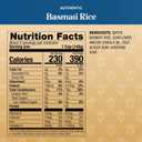 Royal White Basmati Rice - Ready to Heat Rice - 8.5 oz Microwavable Pouch (Pack of 6) (EXP 09/28/27)