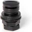 Circuit Performance Black Bolt-in Flush Mount Valve Stems (Set of 4)