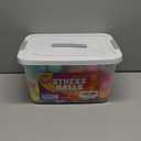 VISCOO 120 Pack Stress Balls, Slow Rising Stress Balls for Kids Adults, Stretchy Fidget Ball for Stress Relief, Hand Therapy Sensory Squishy Ball, Classroom Prize Box Party Favors