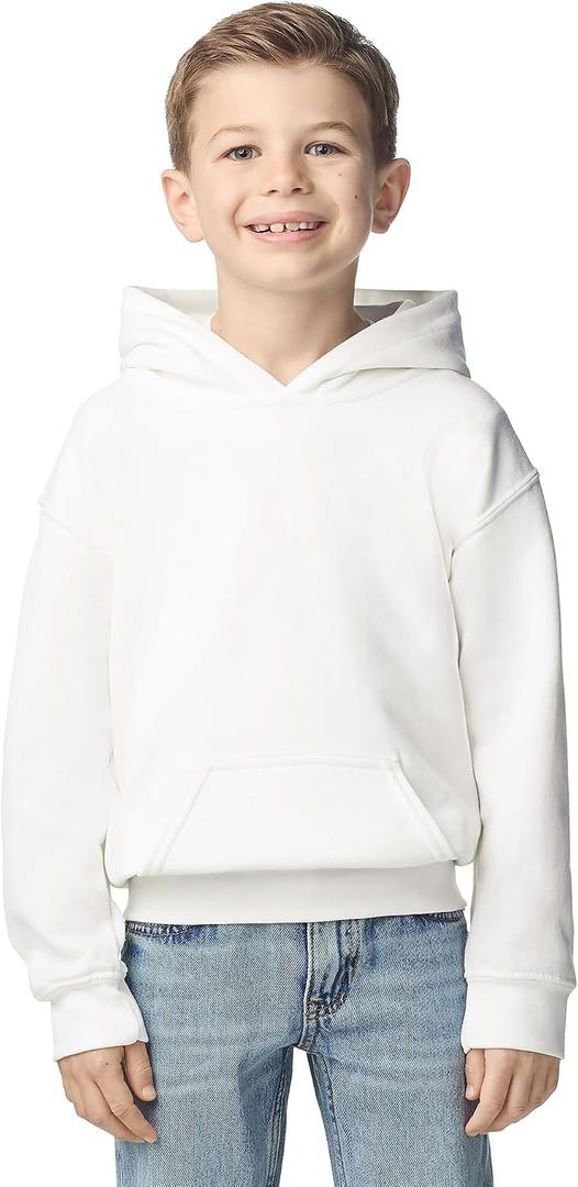 Gildan Youth Hoodie Sweatshirt, Style G18500B, Small