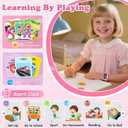 Smart Watch for Kids Girls Gift Age 3-12 with 39 Games Alarm Clock Camera Video Music Player Pedometer Flashlight 12/24 hr HD Touch Screen Kids Smart Watch Birthday Toys for Girls Ages 4 5 6 7 8 9 10