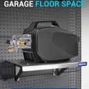 MEKOH Wall Mount Pressure Washer Shelf 20" x 10" - Stainless Steel Pressure Washer Organizer for Garage & Workshop - Heavy Duty Power Washer Storage Rack - Fits Electric Pressure Washers
