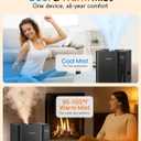 Mifasol Cool & Warm Mist Humidifier Large Room, Large Humidifiers for Home