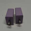 USB C Charger Block, 2-Pack 40W USB C Fast Charging Block 4-Port Dual PD+QC Power Adapter Double USBC Charger Block Multiport Type C Cube Wall Plug for iPhone 16 15 14 13 12 11 Pro Max, Samsung