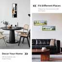 DOAI ART 10x30 Poster Frame 2 Pack, Black 10 x 30 Picture Frames for Horizontal or Vertical Wall Mounting, Scratch-proof Safe and Artistic Large Photo Frame Wall Art
