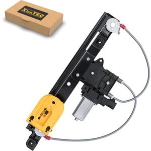 Power Window Regulator with Motor Compatible with Jaguar | XF 2009-2015, XFR 2010-2015, XFR-S 2013-2015 Sedan, Rear Left Driver Side, Replaces# C2Z26992